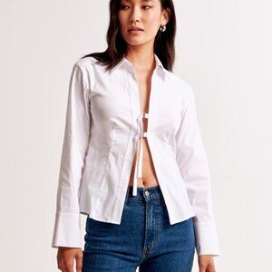 Abercrombie Open-Front Shirt - Size M - NWT